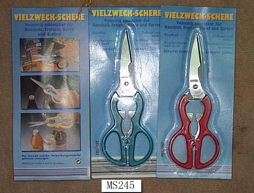MS245 S/S Kitchen Scissors B/C