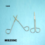 11.5Cm Chrome Plated Metal Scissor(Medical Treatment)