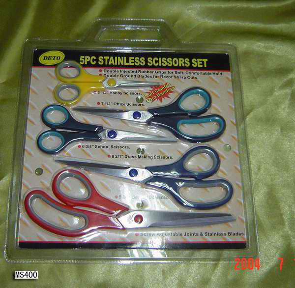 MS400 5Pcs Scissors D/B
