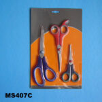 3Pcs Scissors Soft Grip Insert Card
