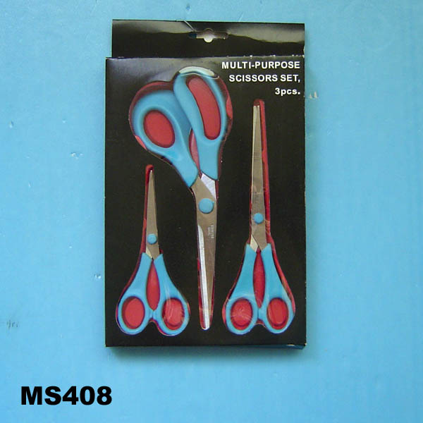 MS408 3Pcs Scissors Sets In Window Box