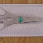 S/S Scissors W/Transparents Handle B/C
