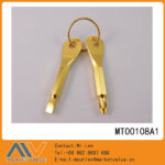 2Pcs Gold Plating Phillips Head+Flathead Screwdriver