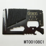13-In-1 S/S Camp Credit Card Survival Multi Pocket Tool