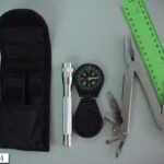 Multiduty Pliers + Compass + Flashlight In Bag