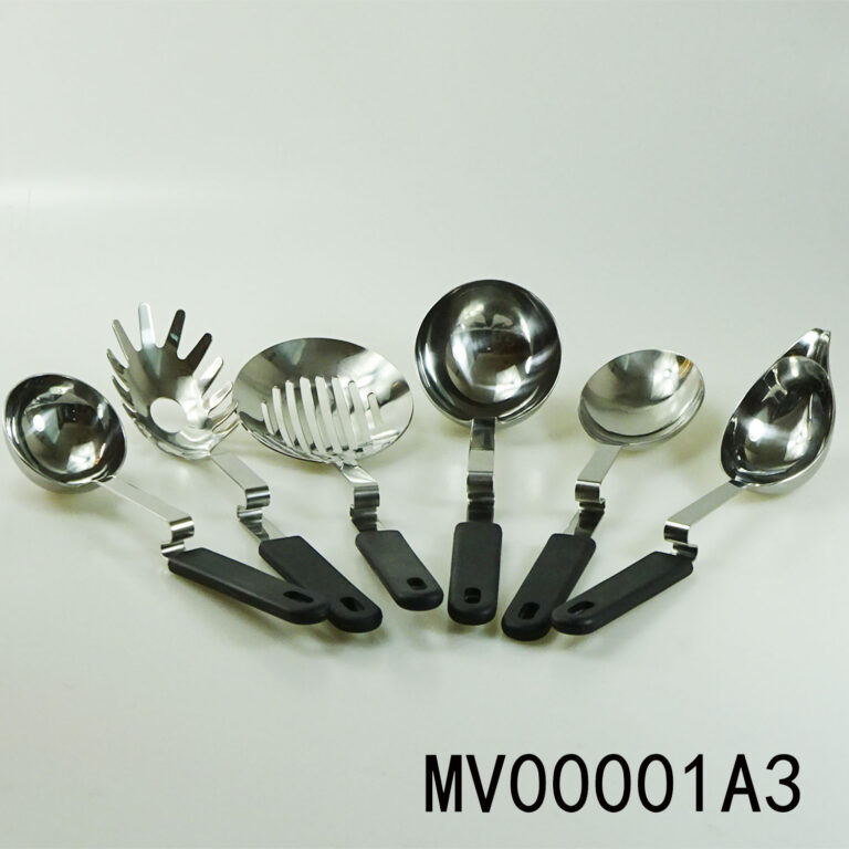 Sets Of 6Pcs Silicone Handle S.S.Kitchen Tools