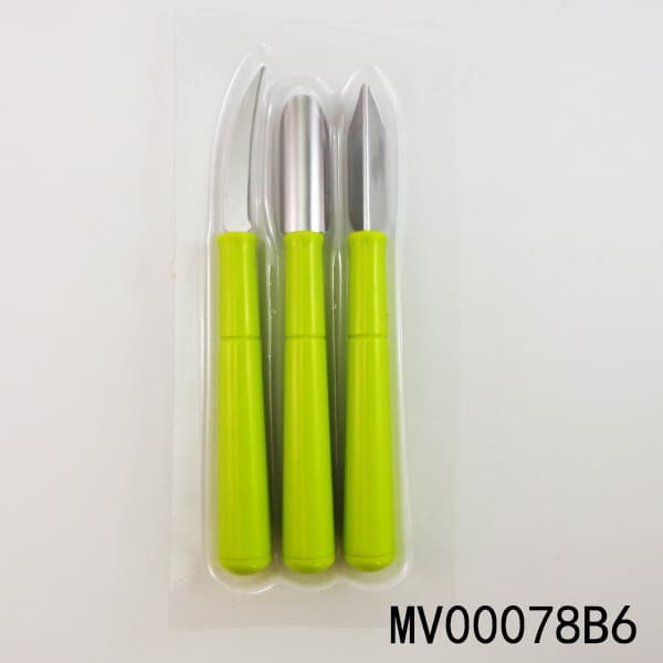 MV00078B6 3Pcs S/S Graver Plastic Handle