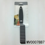 Non-Stick Coating Wave Knife With Tpr Handle