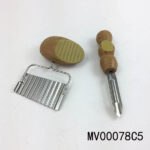 Potato Cutter Rezin Handle Potato Shape In Box