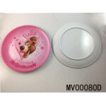 9"100% Melamine Dish In Pp Bag