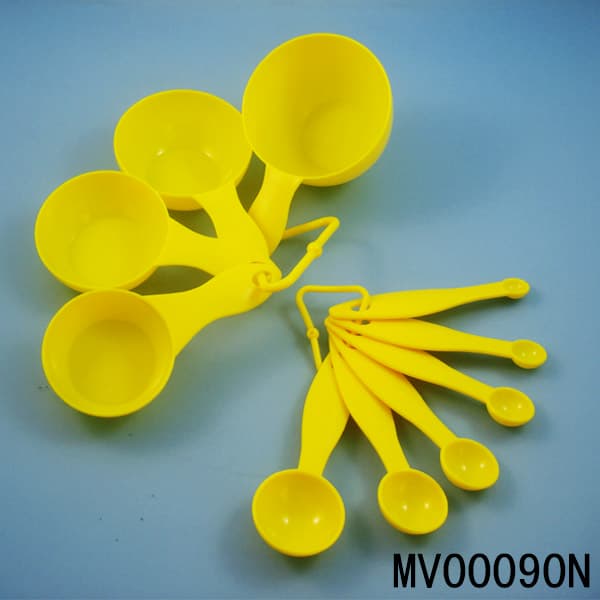 10Pcs Measuring Cup & Spoon Pp Plastic