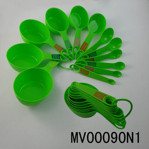 MV00090N1 12Pcs Measuring Cup & Spoon Pp Plasitc