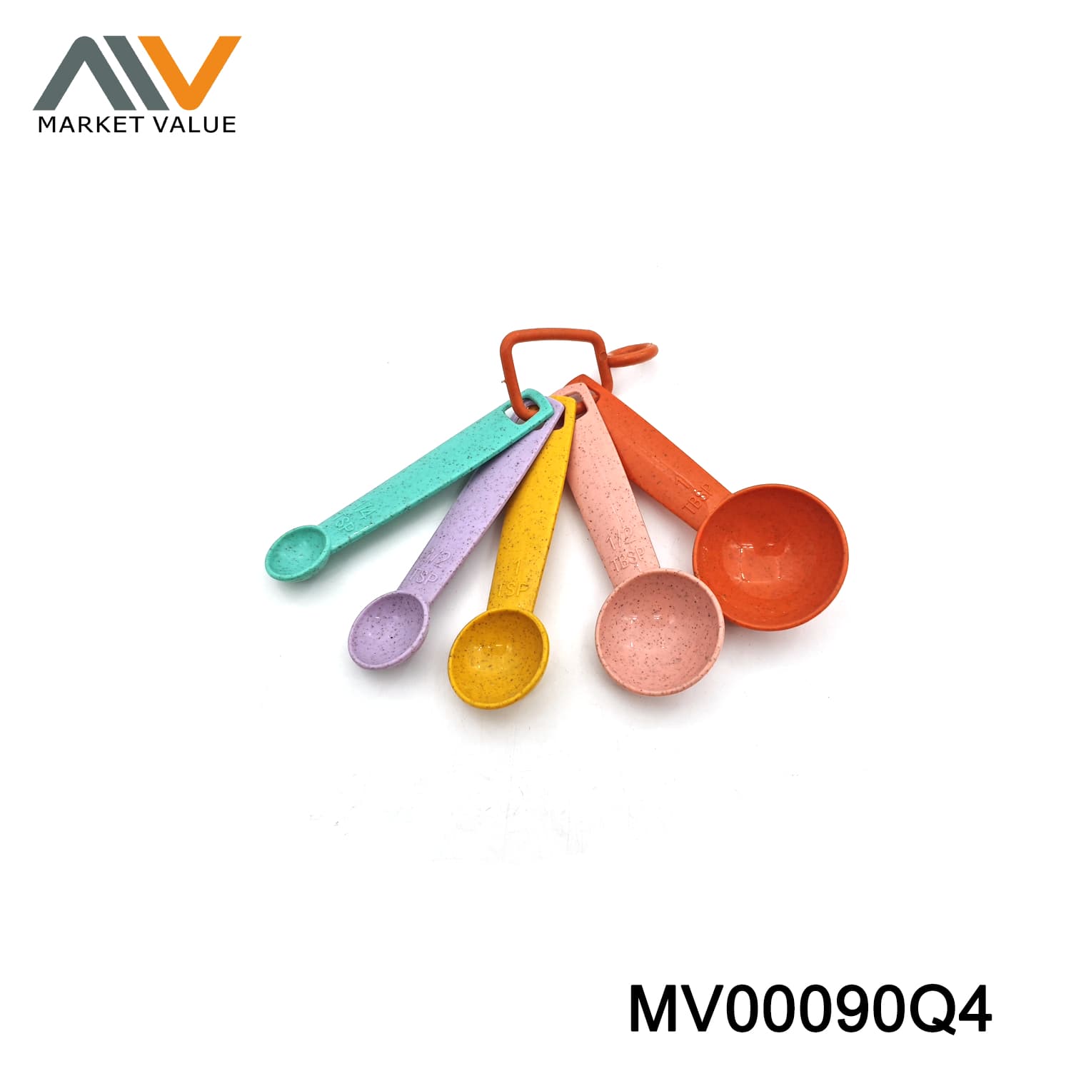 MV00090Q4 5Pc Pp Measure Spoon Tag