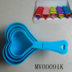 4Pcs Heart Shape Measruing Spoon