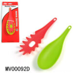 2Pcs Plastic Salad Spoon And Spaghetti Server