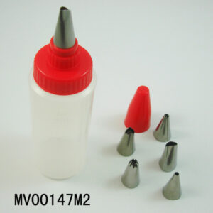 1Pcs Nozzles Syringe Set 5Pcs Stainless Steel Mouth
