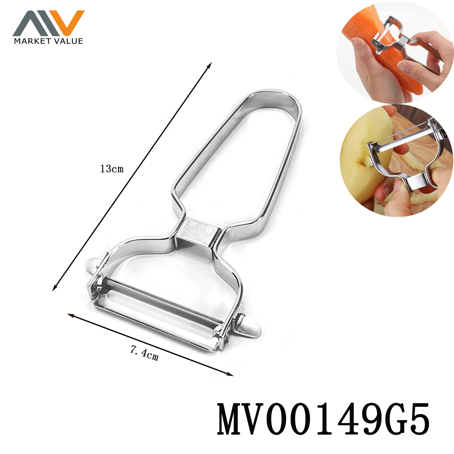 MV00149G5 S/S Peeler
