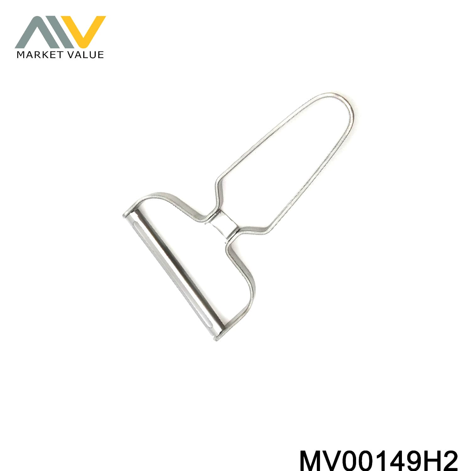 MV00149H2 S/S Jamboo Peeler With ss Handle T/C