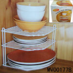 2 Tier Shelf Wire Rack W/Color Box