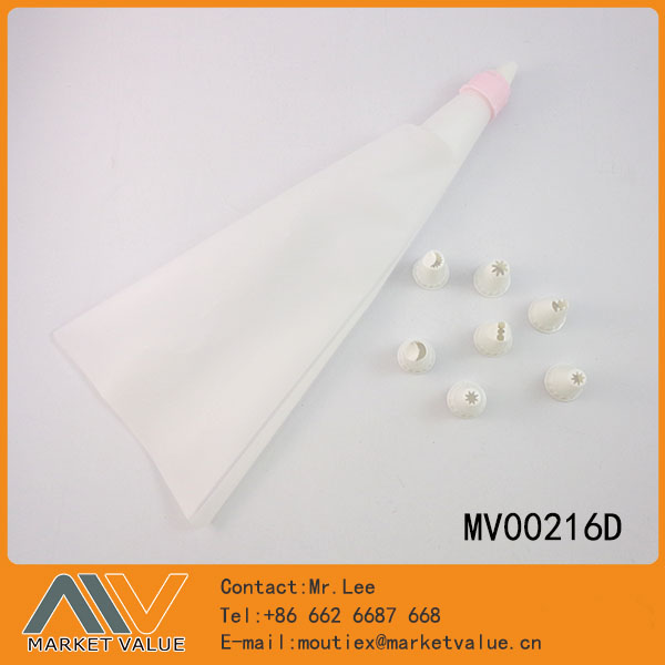 MV00216D 8Pcs Plastic Nozzles Syring Set