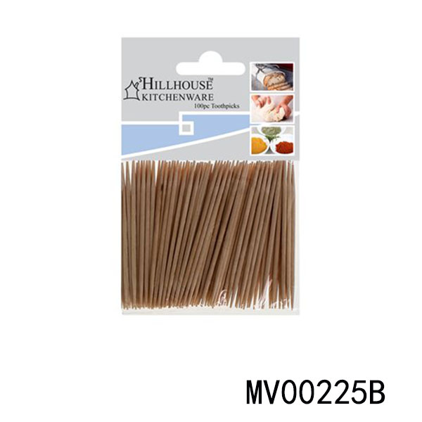 MV00225B Hw200 100Pcs Toothpick In Pvc Bag