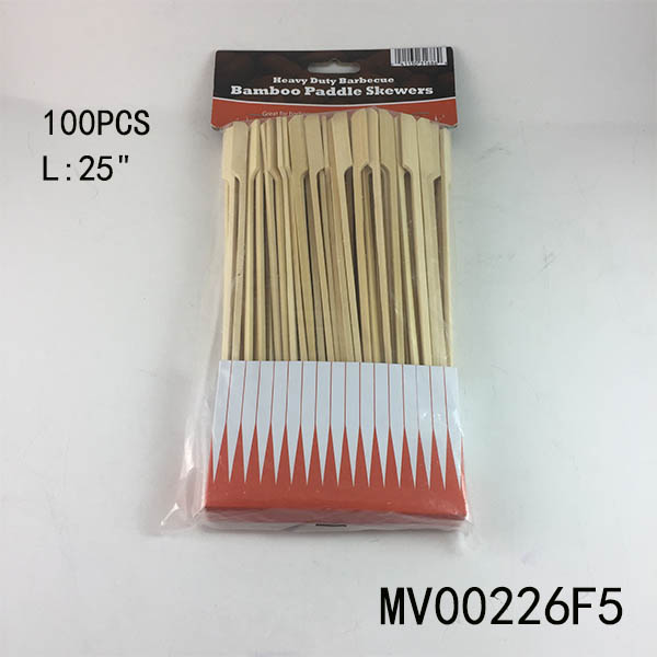 100Pcs Bamboo Bbq Skewer