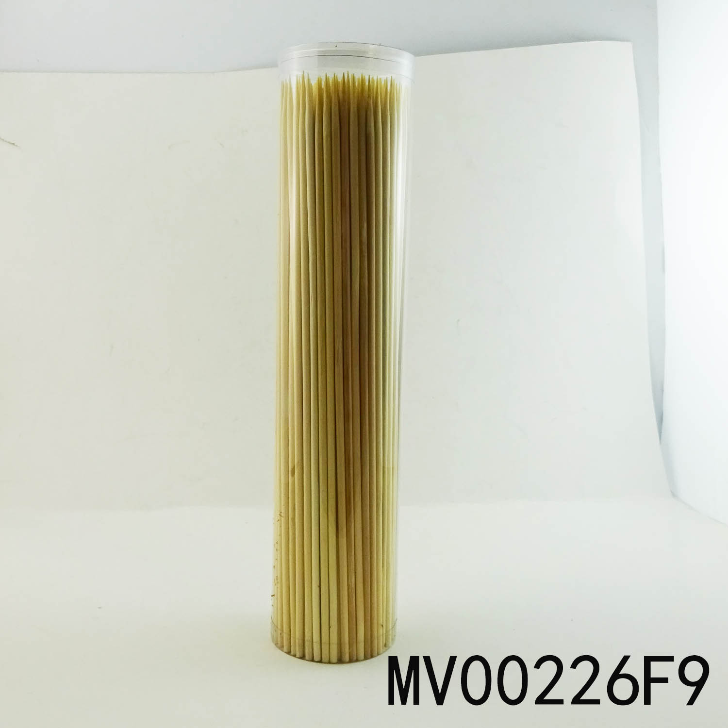 MV00226F9 30Cm Bamboo Bbq Skewer(200Pcs)In Pvc Tube