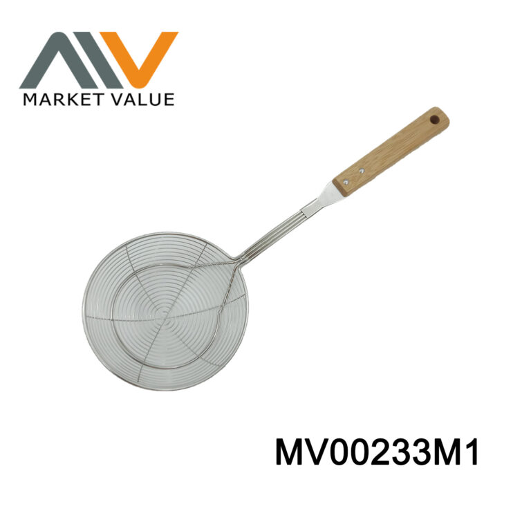 Strainer With Bamboo Handle