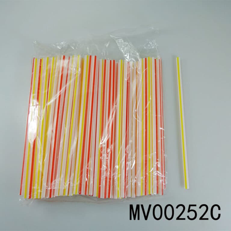 100Pcs Color Plastic Straw，Pbh
