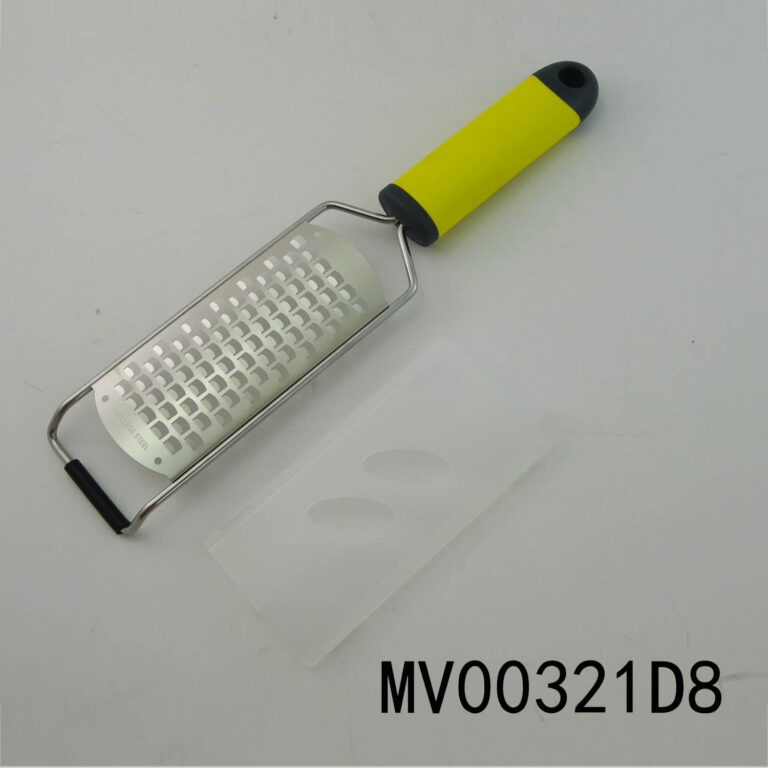 S/S Grater Coarse Blade With Soft Grip And Pe Cover