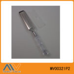 S/S Grater Acid Etch Blade Transparent Plastic Handle