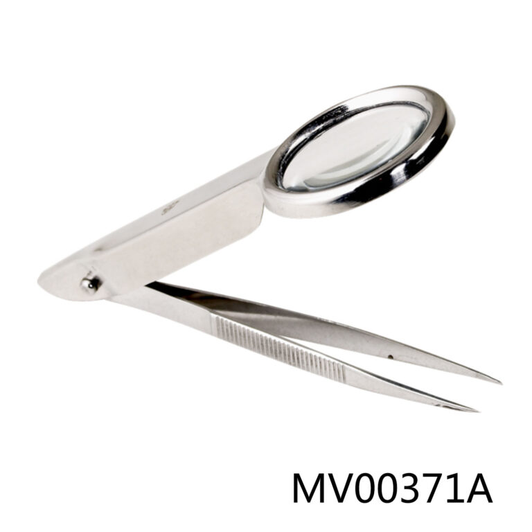Tweezer With Magnifying Glass
