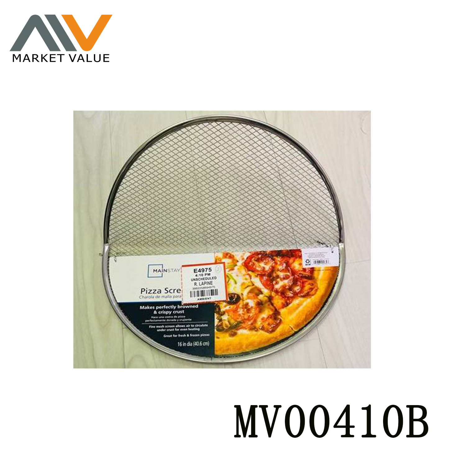 MV00410B 40Cm Ss Spatter Screen,Sp