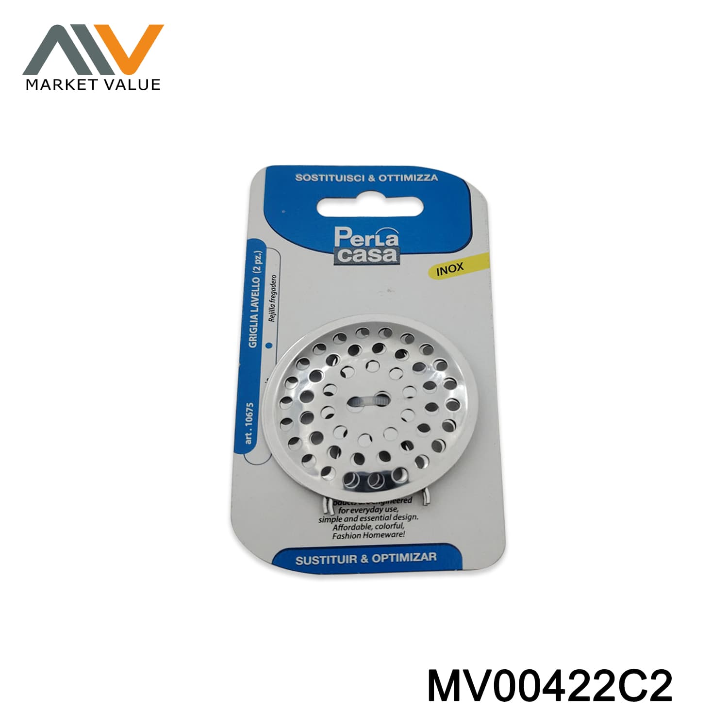 MV00422C2 S.S Sink Strainer