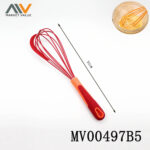 12 Inch Silicone Egg Beater With Tpr&Pp Handle