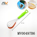 10 Inch S/S Egg Beater With Bottle Opener  Pp Handle