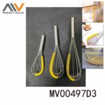 S/S Egg Beater & Silicone Scrape T/C
