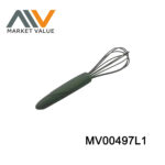 10 Inch Egg Whisk With Carrot Silicone Handle Tc