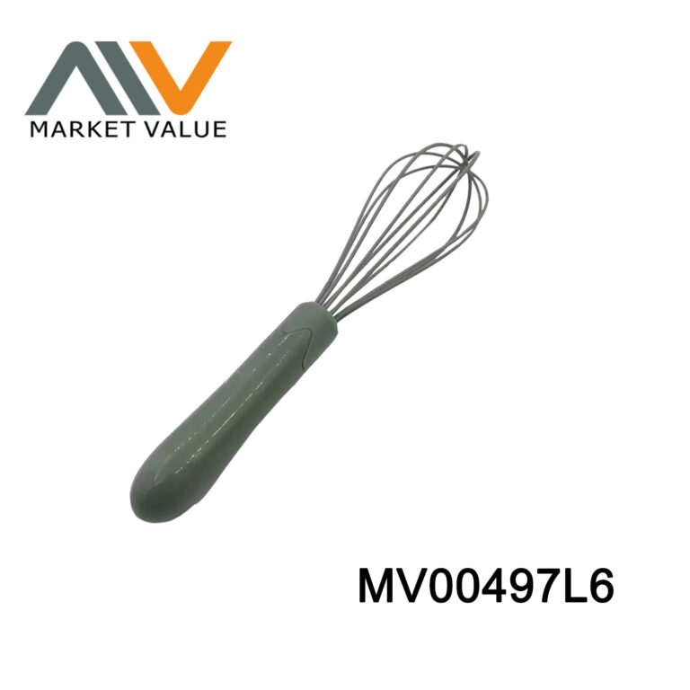 12 Inch Egg Whisk With Eggplant Handle TC