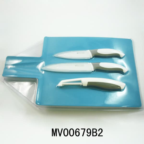 MV00679B2 Plastic Folding Cutting Board +3.5'' 5'' Knife