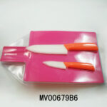 Plastic Floding Cutting Board +3''6'' Ceramic Knife