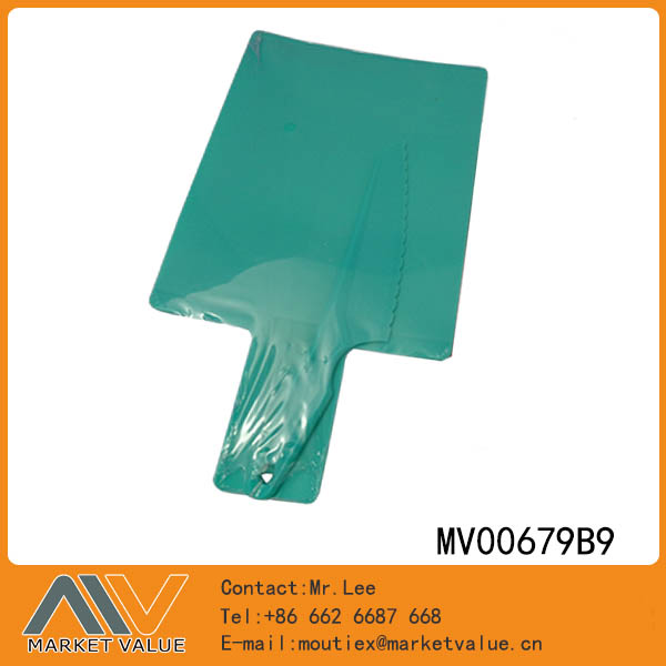 Plastic Cutting Board+Plastic Knife