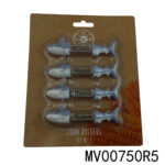 8Pcs Corn Holder With Shark Resin Handle