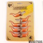 8Pcs Longhorn Corn Holder Pegs Pp Material B/C