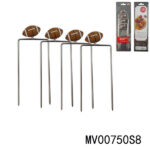 Sets Of 4Pcs Football Skewer