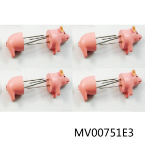 8Pcs Corn Fork Set With Pig Shaped Resin Handle
