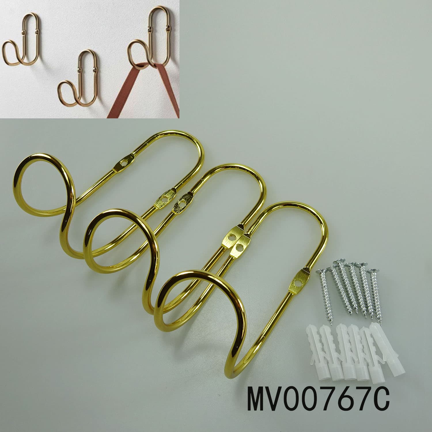 MV00767C Sets Of 3Pcs Clothes Hanger In Color Box