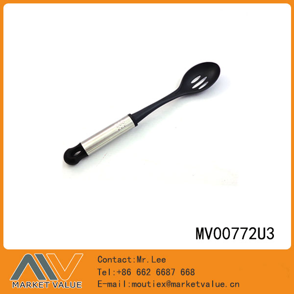 MV00772U3 S/S Nylon Kitchen Tools/ Slotted Spoon