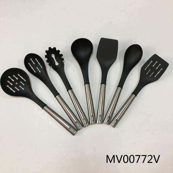 7Pcs Nylon Kitchen Tools Set With S.S Handle