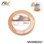 2Pc Thermal Pad  Cork Board Shrink